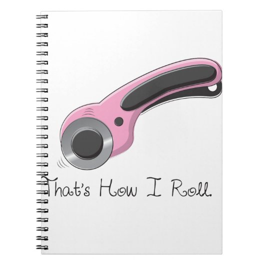 Das ist, wie ich rolle notizblock (Vorderseite)