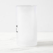 DAS IST, WIE ICH ROLLE TRACTOR MATTGLAS BIERGLAS (Mittel)