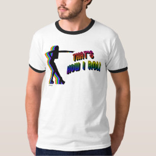 Das ist, wie ich T - Shirt rolle