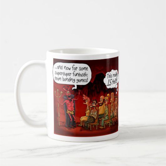 DAS IST WIRKLICH HELNY GIFT KAFFEETASSE (Links)