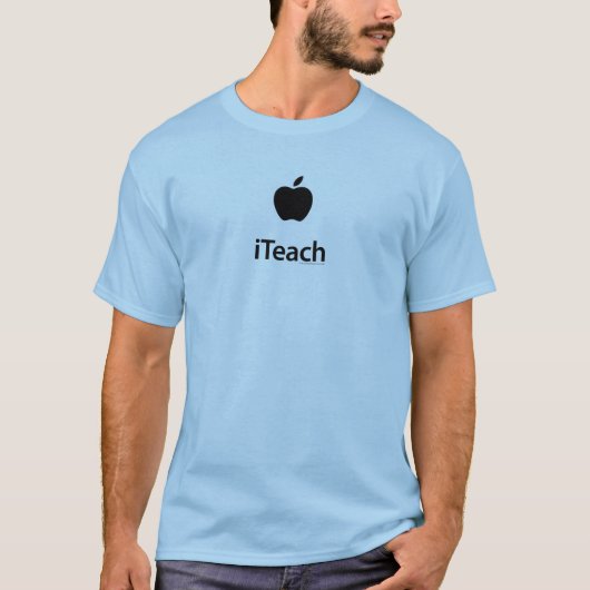 Das iTeach Shirt durch mustaphawear (Vorderseite)