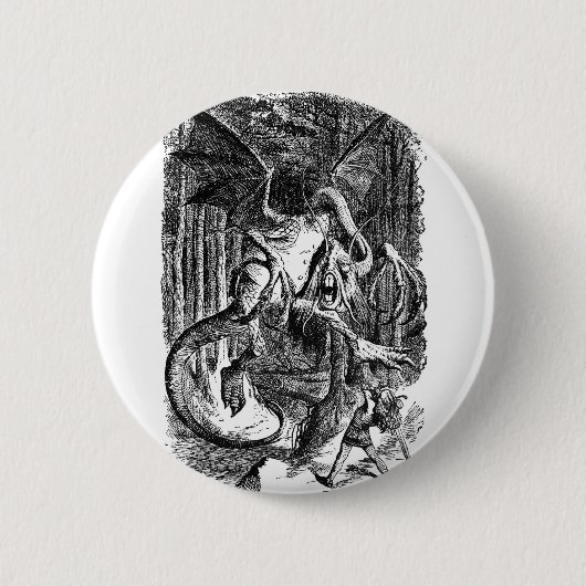 Das Jabberwocky Button (Vorderseite)