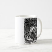 Das Jabberwocky Kaffeetasse (VorderseiteRechts)