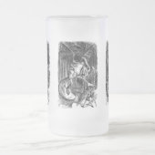 Das Jabberwocky Mattglas Bierglas (Mittel)