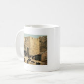 Das Jaffa-Tor, Jerusalem, Foto Klassiker des Kaffeetasse (Vorderseite Links)