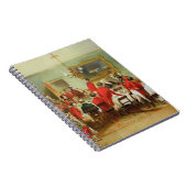 Das Jagd-Frühstück, der Hall des Junggesellen, Notizblock (Rechte Seite)