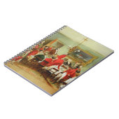 Das Jagd-Frühstück, der Hall des Junggesellen, Notizblock (Linke Seite)