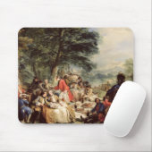 Das Jagd-Mittagessen, 1737 Mousepad (Mit Mouse)