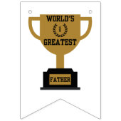 Das Jäger-Banner des größten Vaters der Welt Wimpelkette (Erste Fahne)