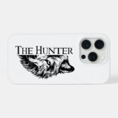 Das Jäger-Wolf-Handyhülle-Design iPhone Hülle (Rückseite (Horizontal))
