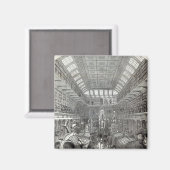 Das Jägermuseum Magnet (Vorderseite/Rückseite)