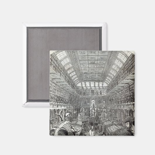 Das Jägermuseum Magnet (Vorderseite/Rückseite)