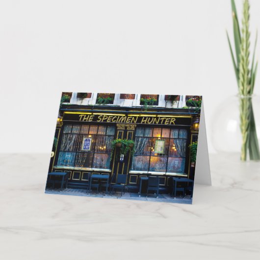 Das Jägerpub Karte (Vorderseite)