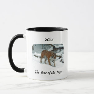 Das Jahr 2022 des Tigers Tasse