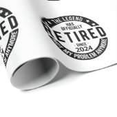 Das Jahr 2024 nicht mehr mein Problem, lustig Geschenkpapier (Rolleneckpunkt)