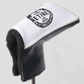 Das Jahr 2024 nicht mehr mein Problem, lustig Golf Headcover (3/4 Vorderseite)