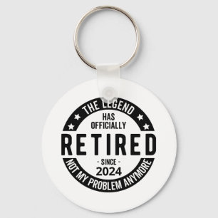 Das Jahr 2024 nicht mehr mein Problem, lustig Schlüsselanhänger