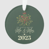 Das Jahr 2025, in dem wir Personalisiert geworden Ornament (Vorderseite)
