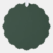 Das Jahr 2025, in dem wir Personalisiert geworden  Ornament Karte (Rückseite)