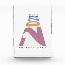 Das Jahr 2025 zum Jahr des Wachstums machen Fotoblock