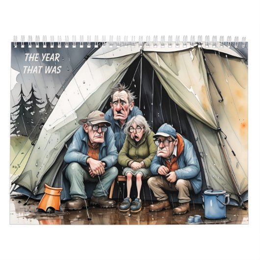 Das Jahr, das war - Neuseeländischer Cartoon-Kalen Kalender (Titelbild)