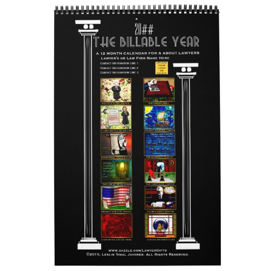Das Jahr der Anwälte - Personalisiert Kalender (Titelbild)