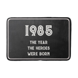 Das Jahr der Helden war Geboren (weiß) Badematte