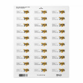 Das Jahr der Schlange 2025 - Rücksendeadressen-Auf (Vorne)