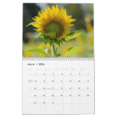 Das Jahr der Sonnenblume Kalender (Mär 2026)