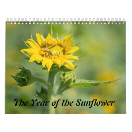 Das Jahr der Sonnenblume Kalender