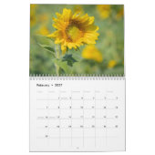 Das Jahr der Sonnenblume Kalender (Feb 2027)