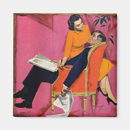 Das Jahr der Unzufriedenheit Magnet (Vorne)