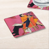 Das Jahr der Unzufriedenheit Rechteckiger Pappuntersetzer (angewinkelt)