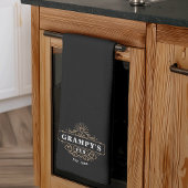 Das Jahr des "Custom Grampy's Pub" Geschirrtuch