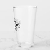 Das Jahr des "Custom Granddad's Pub" Glas (Links)