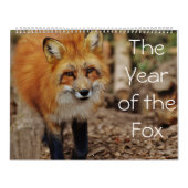 Das Jahr des Fox-Kalenders Kalender (Titelbild)