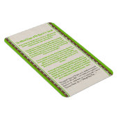 Das Jahr des hl. Josef (M 036) - Gebet 1 Magnet (Rechte Seite)