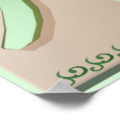 Das Jahr des Kaninchenplakats Poster (Ecke)