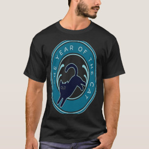 Das Jahr des Katzen Vietnamesisch-Indiens T-Shirt