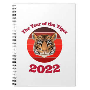 Das Jahr des Tigers 2022 Notizblock