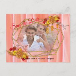 Das Jahr des Tigers Ankündigungspostkarte