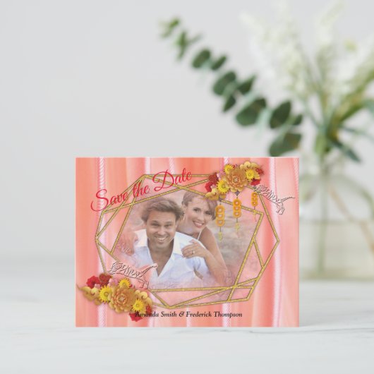 Das Jahr des Tigers Ankündigungspostkarte (Stehend Vorderseite)