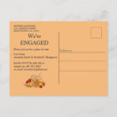 Das Jahr des Tigers Einladungspostkarte (Rückseite)