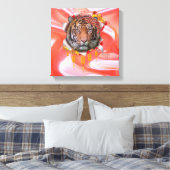 Das Jahr des Tigers Leinwanddruck (Insitu (Schlafzimmer))
