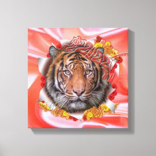 Das Jahr des Tigers Leinwanddruck (Vorderseite)
