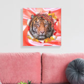 Das Jahr des Tigers Leinwanddruck (Insitu (Wohnzimmer))