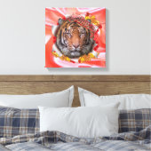 Das Jahr des Tigers Leinwanddruck (Insitu (Schlafzimmer))