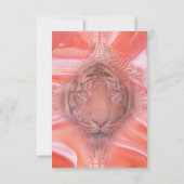 Das Jahr des Tigers RSVP Karte (Rückseite)