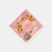 Das Jahr des Tigers Serviette (Ecke)