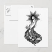 Das Jahr im Frühling Postkarte (Vorne/Hinten)